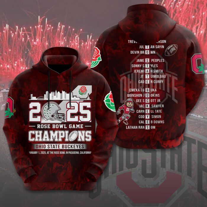 Ohio State Buckeyes Football Performance Unisex Hoodie GCL1105