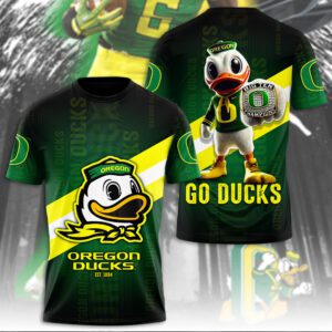 Oregon Ducks Football Performance Unisex T-Shirt GCL1042