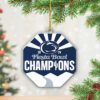 Penn State Nittany Lions Football Custom Shape 2-sided Acrylic Car Ornament GCL1073