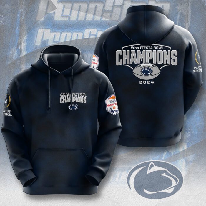 Penn State Nittany Lions Football Performance Unisex Hoodie GCL1101