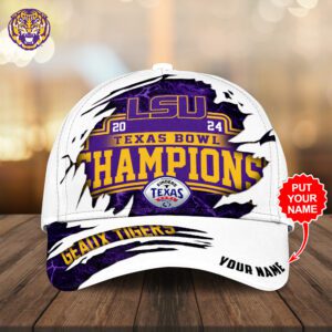 Personalized LSU Tigers Football Classic Cap GCL1016