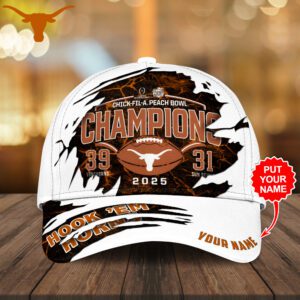 Personalized Texas Longhorns Football Classic Cap GCL1057