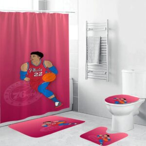 Philadelphia 76ers Matisse Thybulle Pink Bathroom Set BRS2840