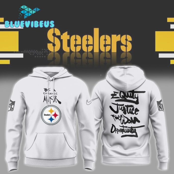 Pittsburgh Steelers NFL Be A Change Maker Hoodie BAC1014