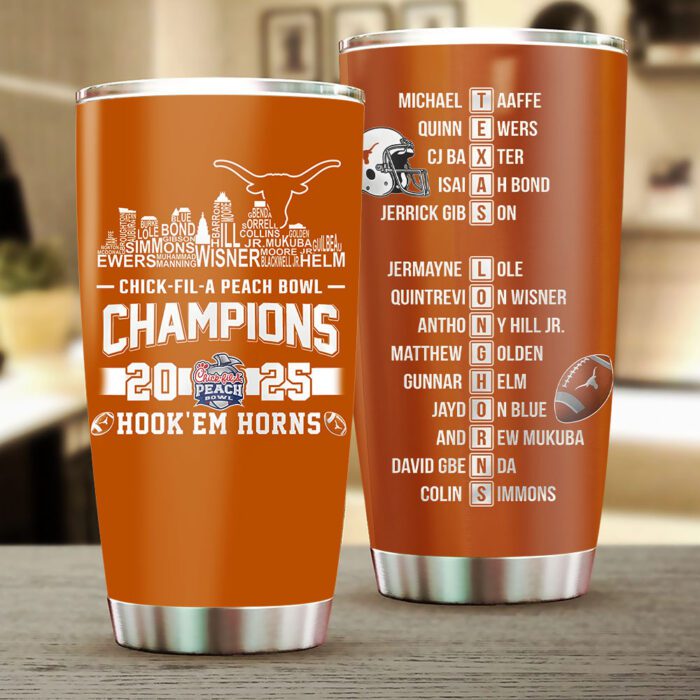 Texas Longhorns Football Tumbler Cup GCL1020