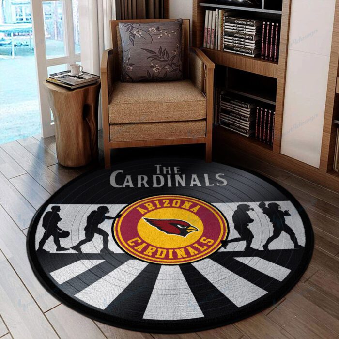 Arizona Cardinals Premium Round Rug Floor Decor SRR1130