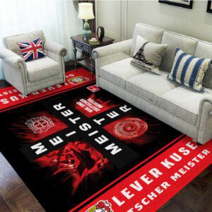 Bayer Leverkusen Rectangular Rug Floor Decor GRR1090