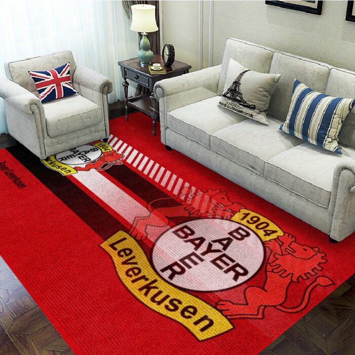 Bayer Leverkusen Rectangular Rug Floor Decor GRR1097