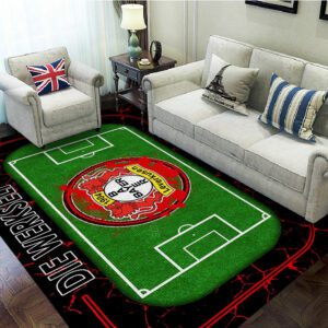 Bayer Leverkusen Rectangular Rug Floor Decor GRR1099