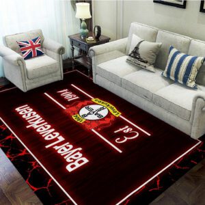 Bayer Leverkusen Rectangular Rug Floor Decor GRR1101