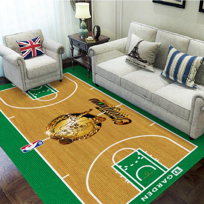 Boston Celtics Rectangular Rug Floor Decor GRR1082