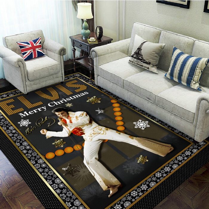 Elvis Presley Rectangular Rug Floor Decor GRR1068