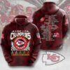 Kansas City Chiefs 3D Unisex Hoodie LIX1032
