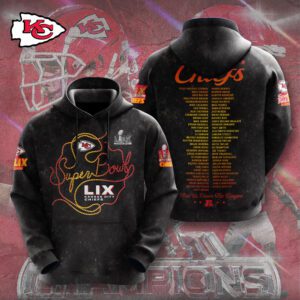 Kansas City Chiefs 3D Unisex Hoodie LIX1033