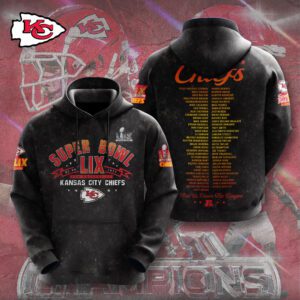 Kansas City Chiefs 3D Unisex Hoodie LIX1034