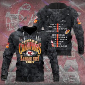 Kansas City Chiefs 3D Unisex Hoodie LIX1035