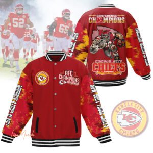 Kansas City Chiefs Super Bowl Champs LIX 2025 Baseball Jacket