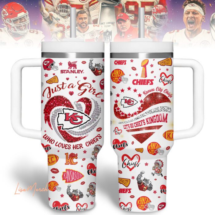 Kansas City Chiefs Super Bowl Champs LIX 2025 Premium Tumbler 40Oz