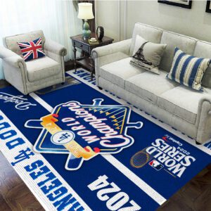 Los Angeles Dodgers Rectangular Rug Floor Decor GRR1056