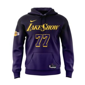 Luka Doncic Los Angeles Lakers Show Special Performance Hoodie - Purple