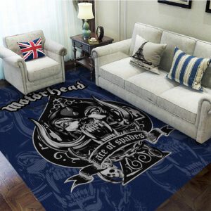 Motörhead Band Rectangular Rug Floor Decor GRR1085