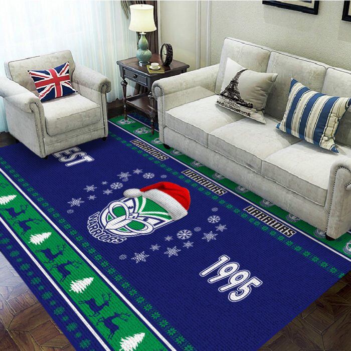 New Zealand Warriors Rectangular Rug Floor Decor GRR1139