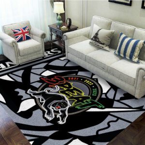 Penrith Panthers Rectangular Rug Floor Decor GRR1132