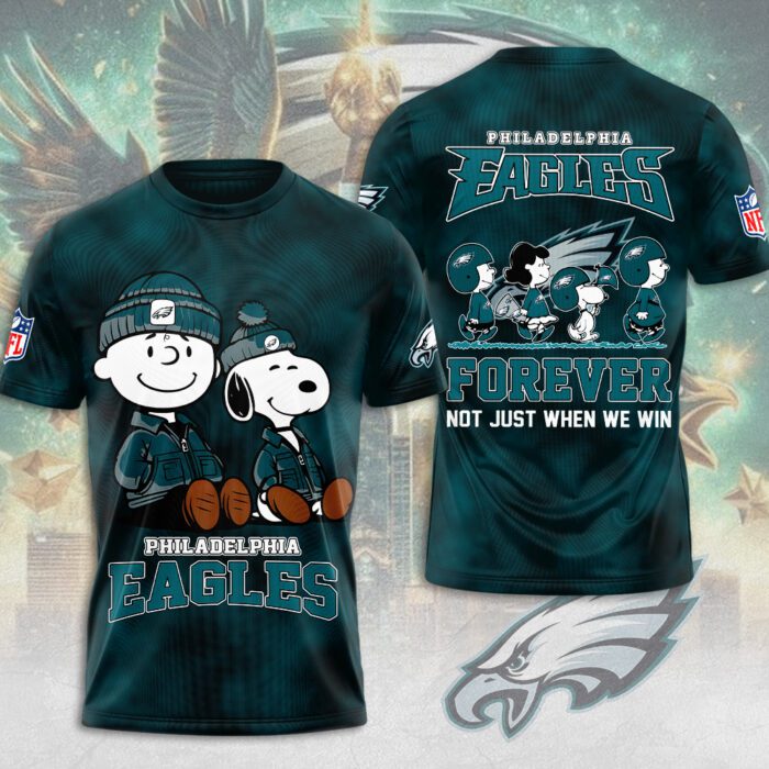 Philadelphia Eagles 3D Unisex Performance T-Shirt LIX1031