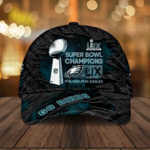 Philadelphia Eagles Honor Champion Super Bowl LIX 2025 Classic Cap CCP1002