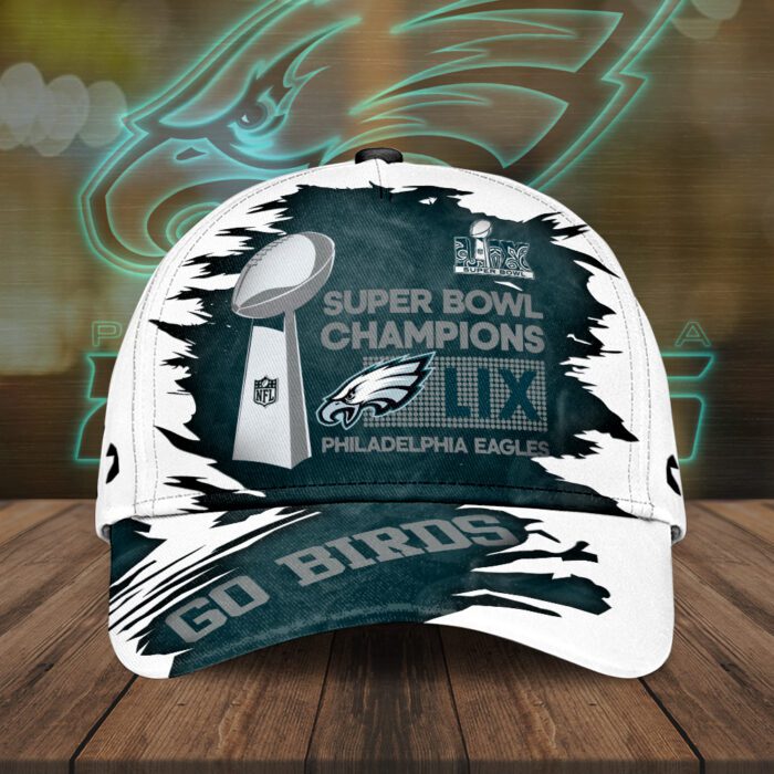 Philadelphia Eagles Honor Champion Super Bowl LIX 2025 Classic Cap CCP1004