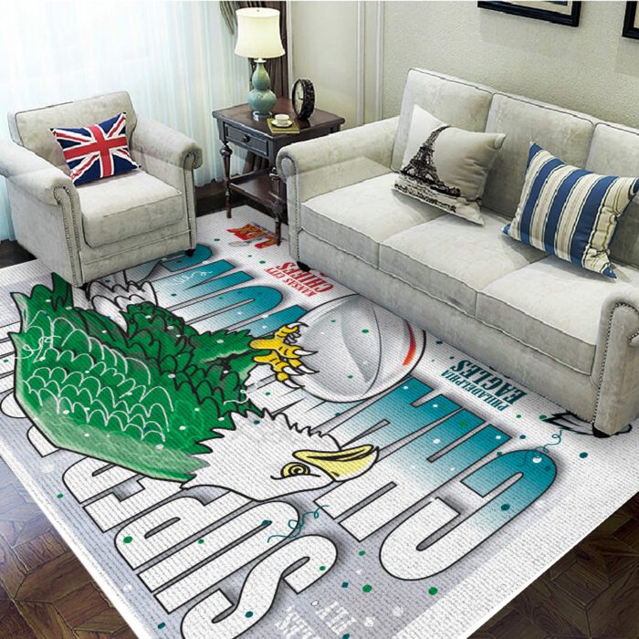 Philadelphia Eagles Rectangular Rug Floor Decor GRR1004