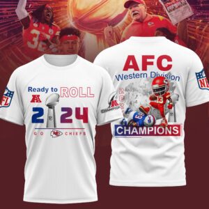 Premium Kansas City Chiefs Super Bowl Champs LIX 2025 3D Performance T-Shirt