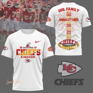 Premium Kansas City Chiefs Super Bowl Champs LIX 2025 3D Performance T-Shirt