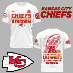 Premium Kansas City Chiefs Super Bowl Champs LIX 2025 3D Performance T-Shirt