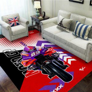 Prima Pramac Racing x Jorge Martin Rectangular Rug Floor Decor GRR1047