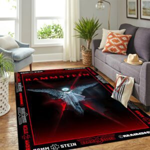 Rammstein Rectangular Rug Floor Decor GRR1103