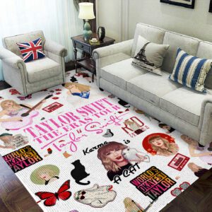 Taylor Swift Rectangular Rug Floor Decor GRR1138