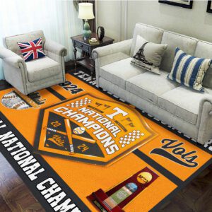 Tennessee Volunteers Baseball Rectangular Rug Floor Decor GRR1080