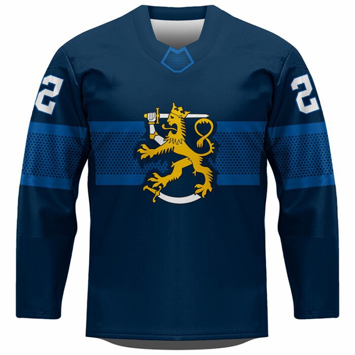 Finland Hockey Jersey 4 Nation Tournament 2025 Fan Gifts Hockey On Ice