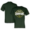 George Mason Patriots Blue 84 Unisex 2025 A-10 Women's Basketball Conference Tournament Champions T-Shirt - Green