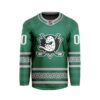 NHL Anaheim Ducks Special Design For St.Patrick's Day Hockey Jersey Collar Logo FHC1003