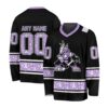 NHL Arizona Coyotes Special Black Hockey Fight Cancer V-neck Hockey Jersey FHJ301