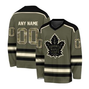 NHL Toronto Maple Leafs Special Camo V-neck Hockey Jersey FHJ301