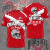 Ohio State Buckeyes Football Unisex Performance T-Shirt NCT1004