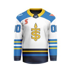 PWHL Toronto Sceptres Personalized 2024-2025 Away Hockey Jersey Collar Logo