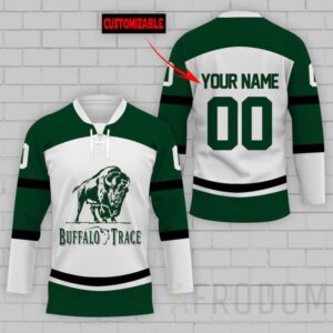 Personalized Buffalo Trace Lace Hockey Jersey