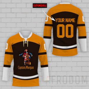 Personalized Captain Morgan Lace Hockey Jersey