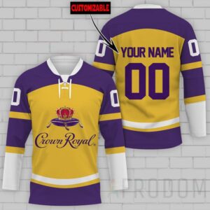 Personalized Crown Royal Lace Hockey Jersey