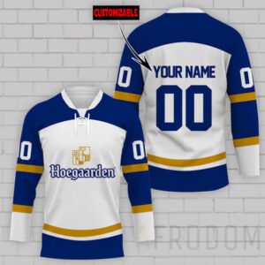 Personalized Hoegaarden Lace Hockey Jersey