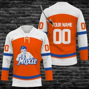 Personalized Moxie Soda Lace Hockey Jersey